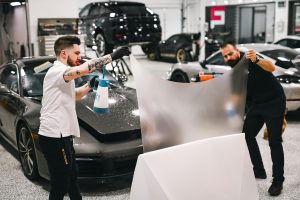 application covering voiture