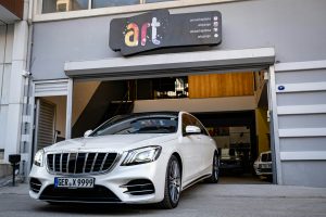 voiture garage de peinture
