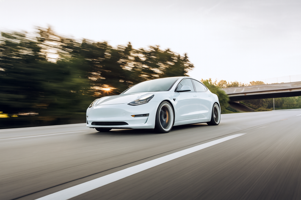 Covering électrique haute couture Tesla