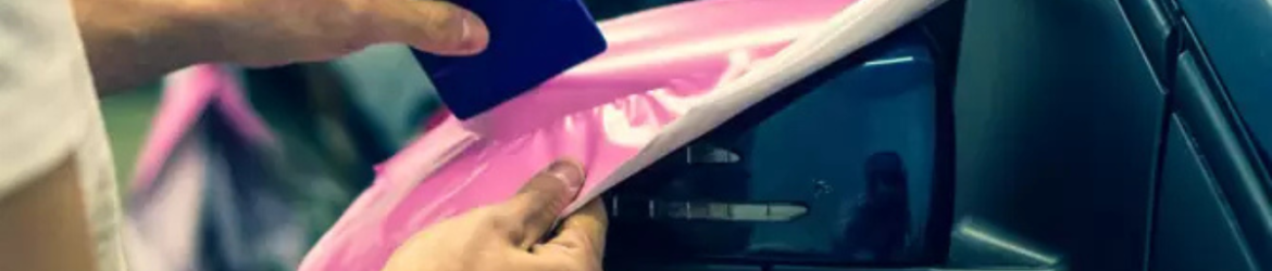 Pose film vinyle voiture