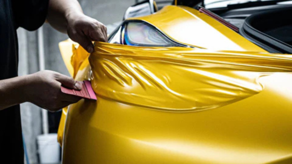 Préparation Porsche Taycan électrique élégante