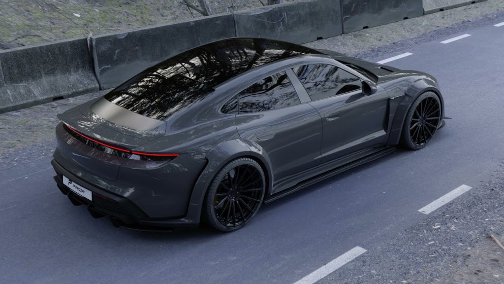 Covering Porsche Taycan