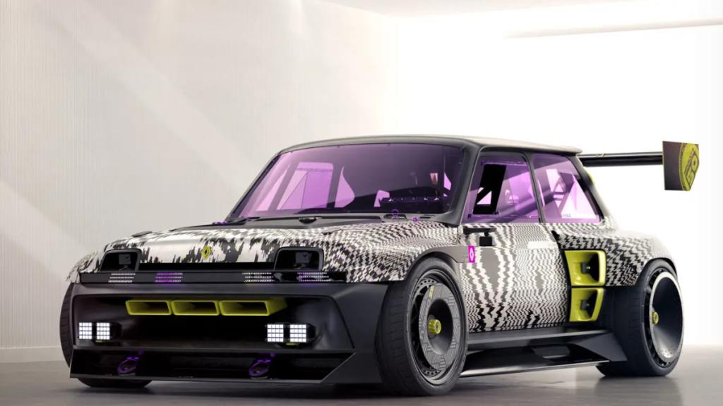 Voiture électrique en drift