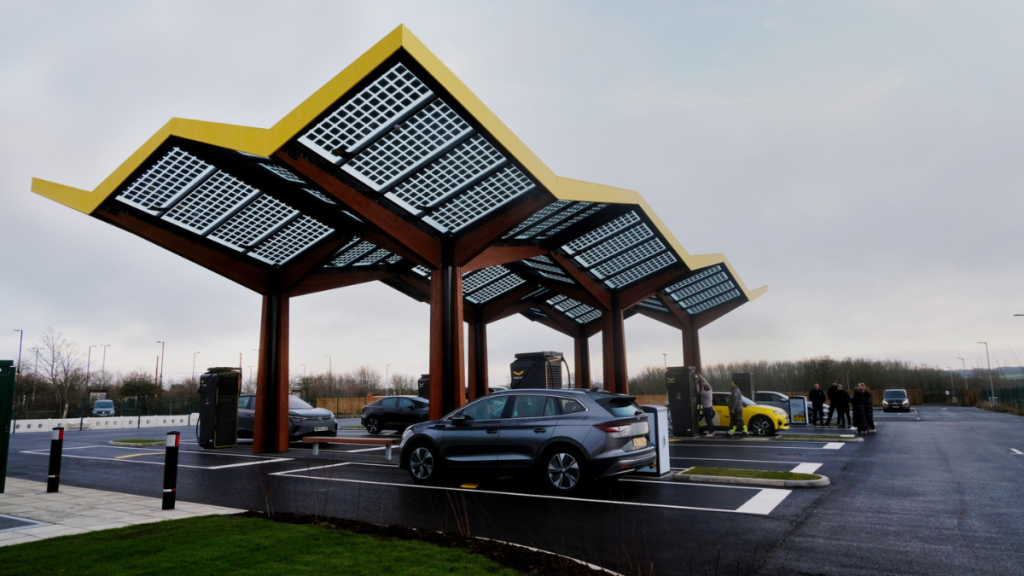 Répartition régionale des bornes de recharge électrique rapide